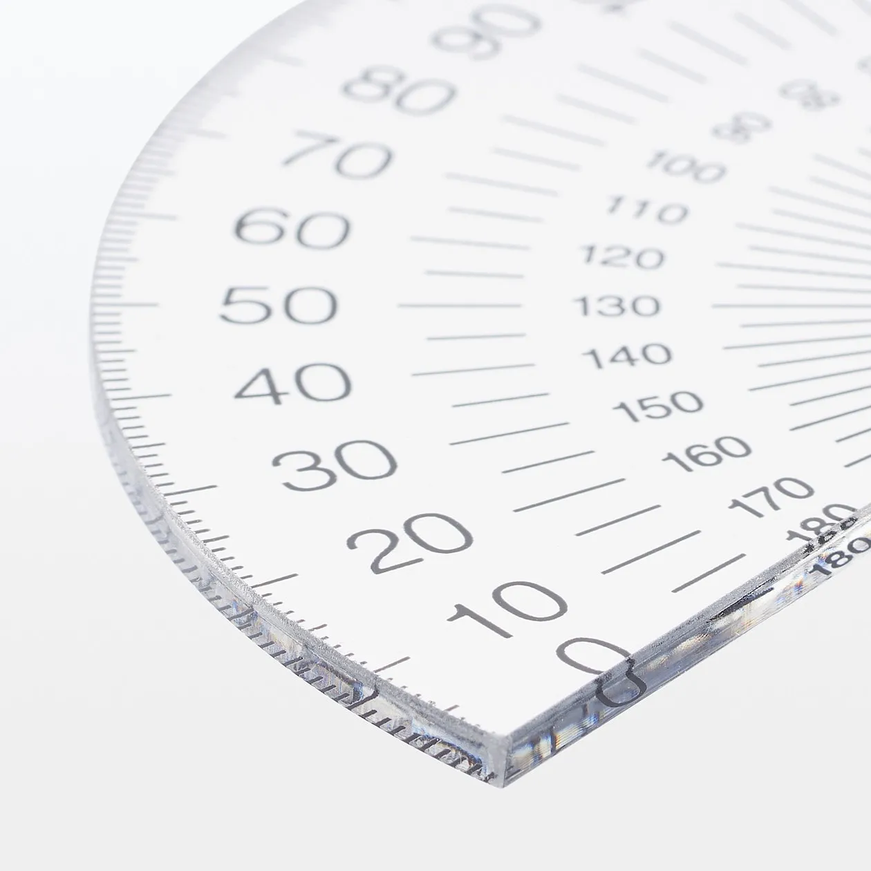 Acrylic Semi-Circle Protractor