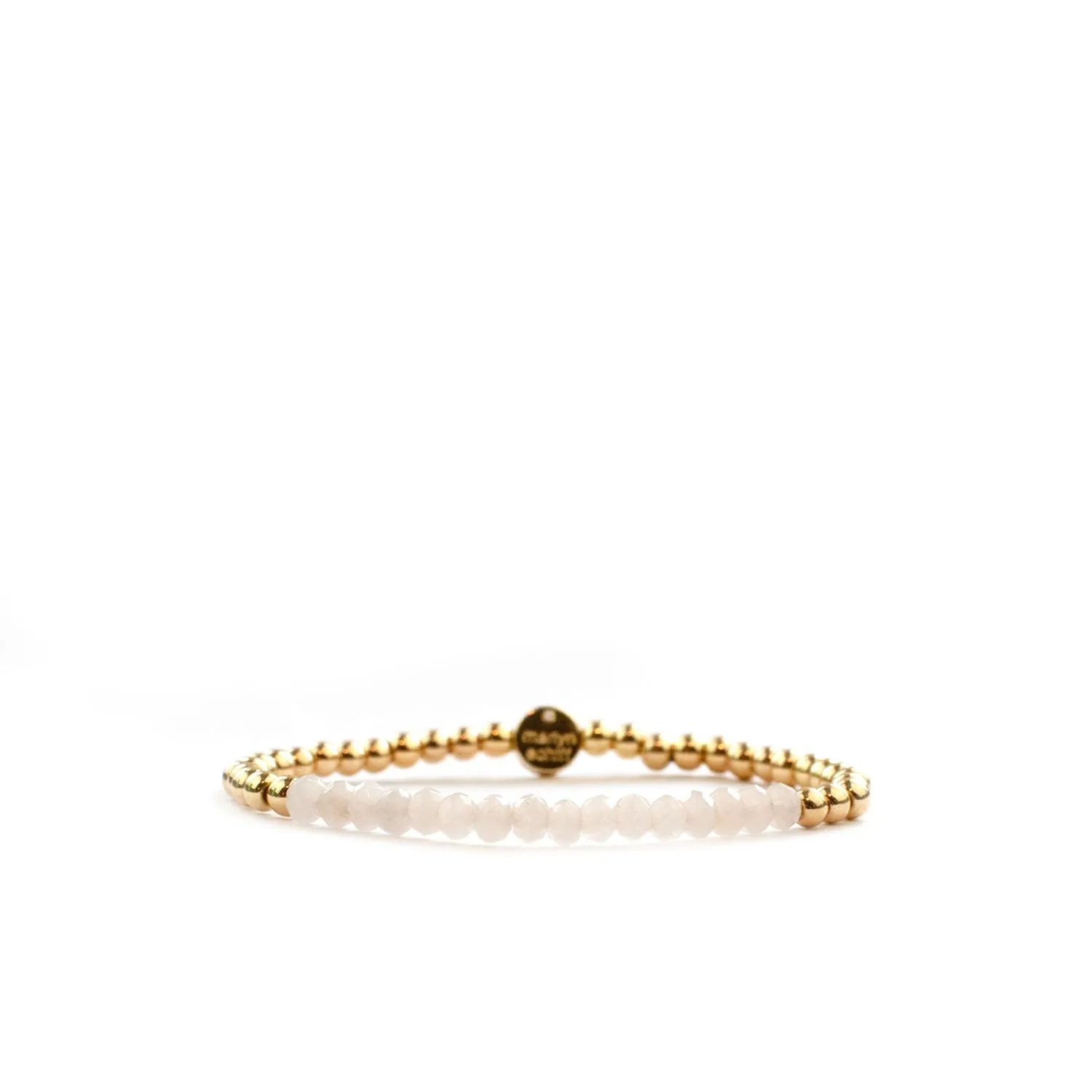 Brass Ball Bracelet ~ 4mm Gold