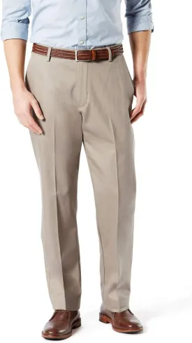 Dockers Men's Classic Fit Signature Khaki Lux Cotton Stretch Pants