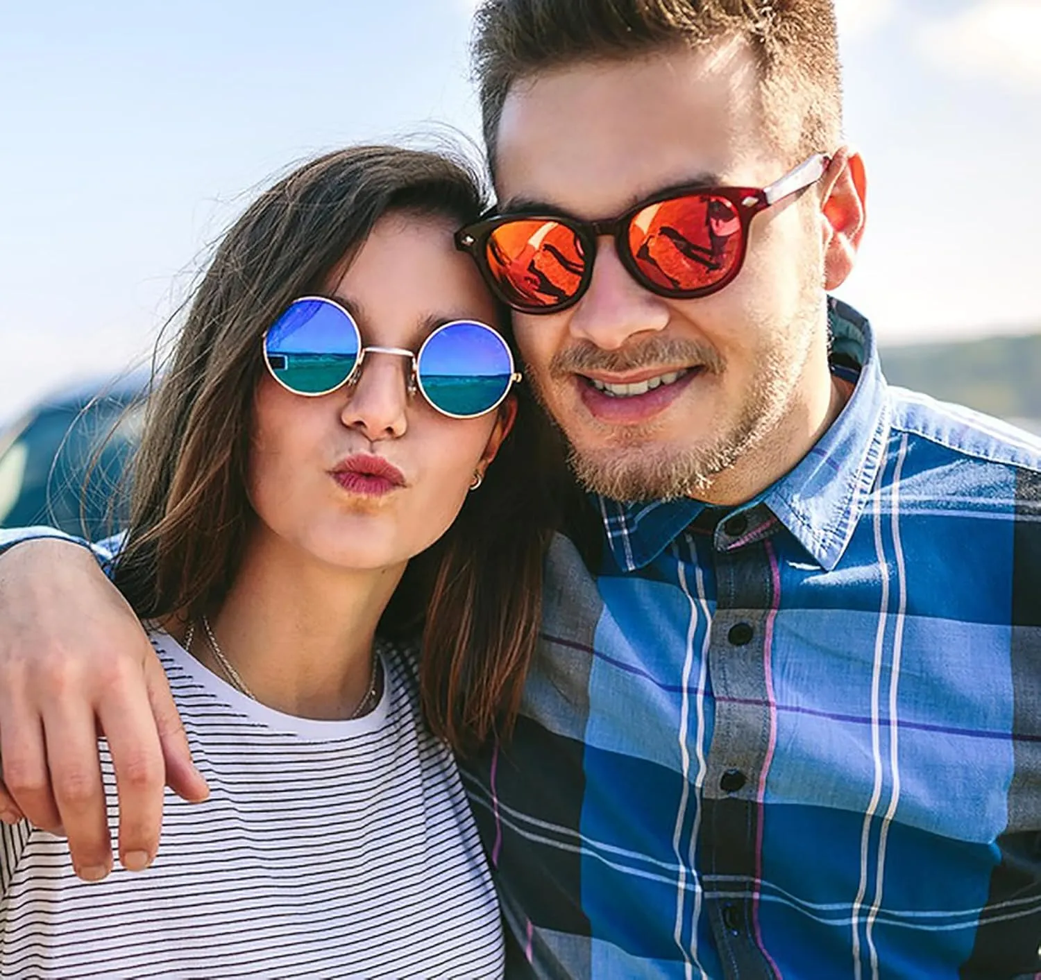 Eyegla 8/12/18 Pack Neon Sunglasses Bulk Colorful Multipack Party Sunglasses Retro Glasses Party Favor for Adult Men Women