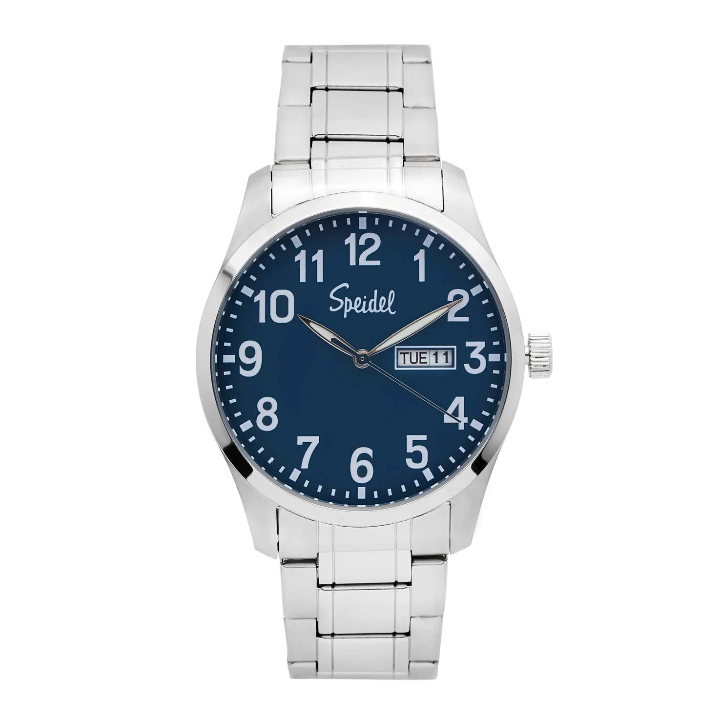 Men's Essential Metal Watch With Link Watchband