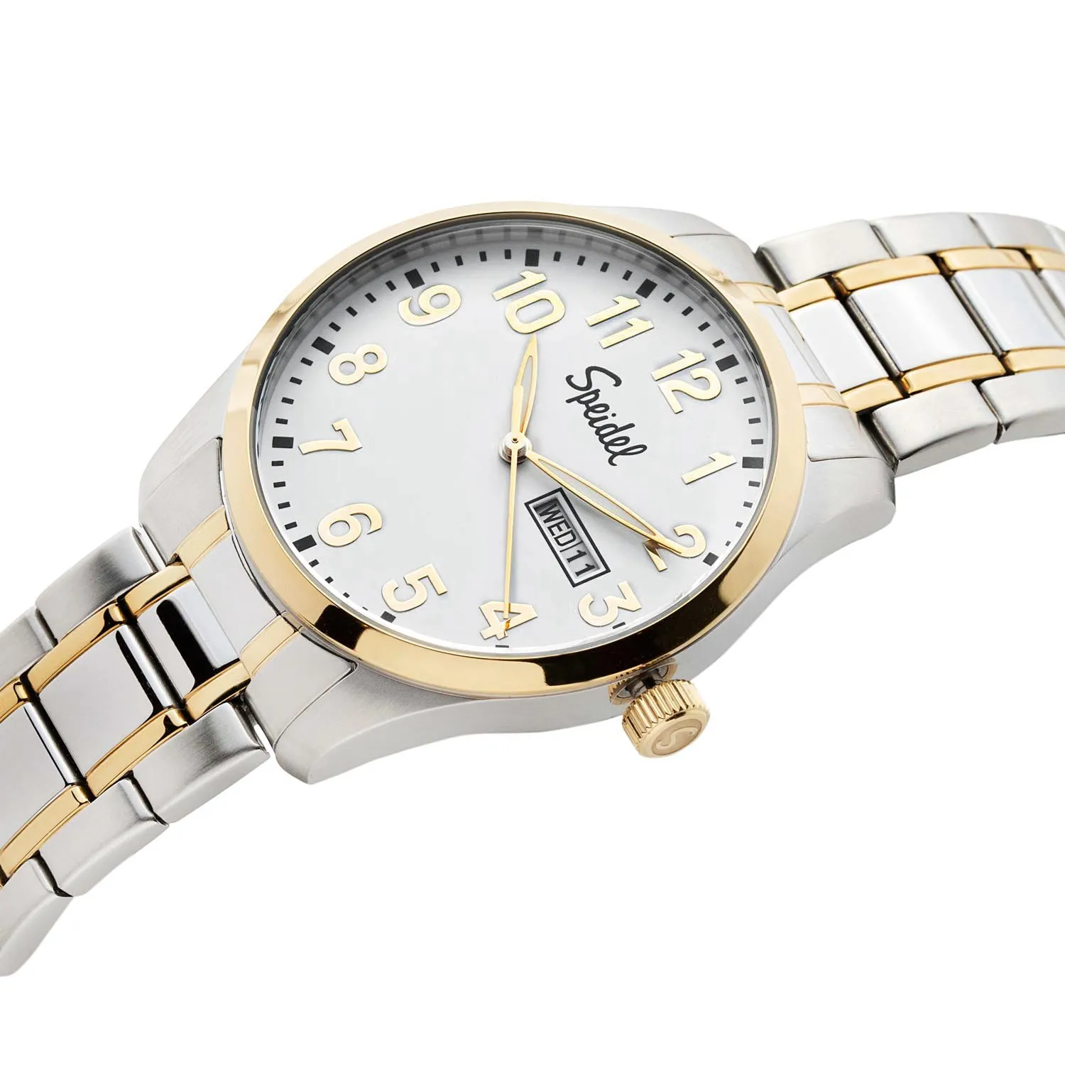 Men's Essential Metal Watch With Link Watchband