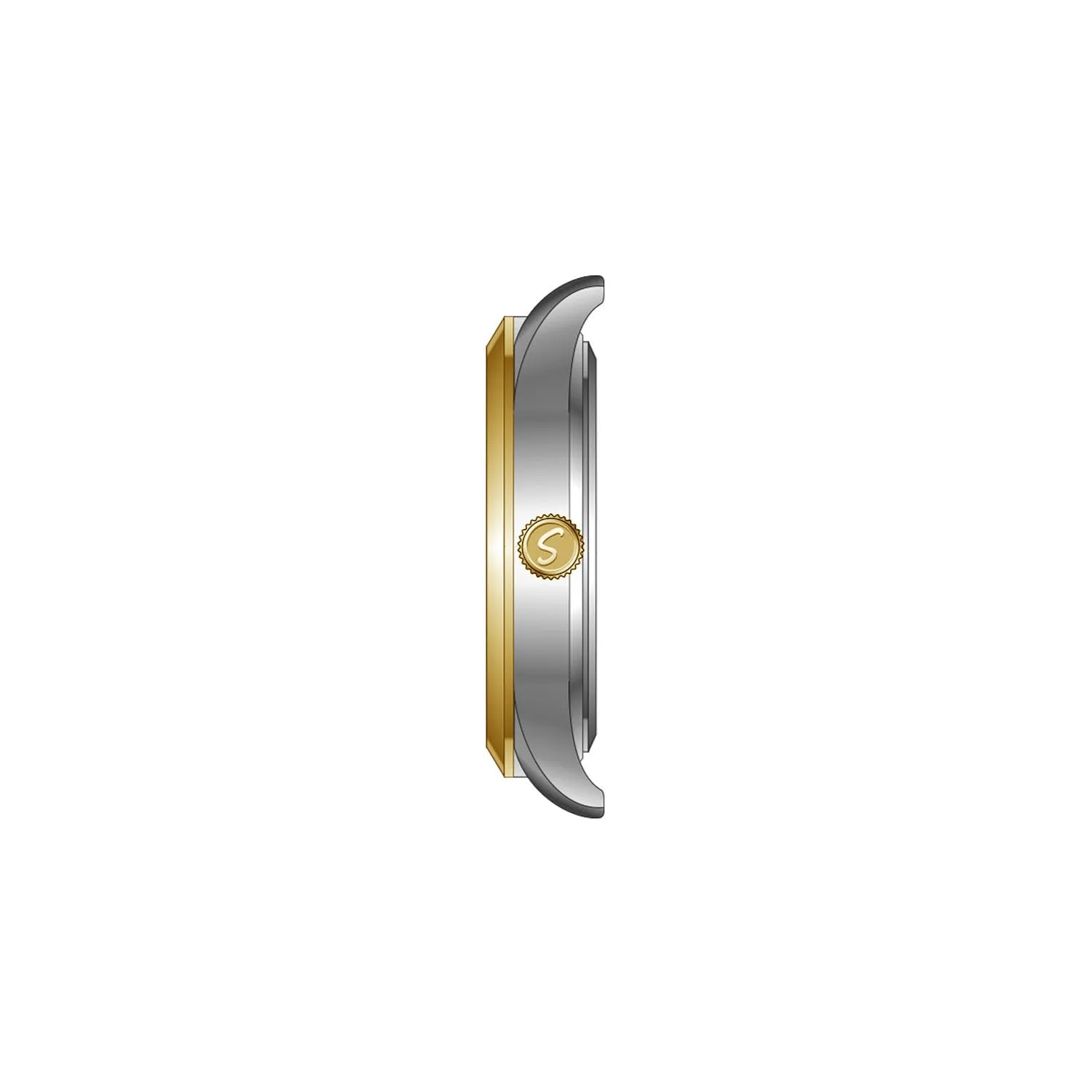 Men's Essential Metal Watch With Link Watchband