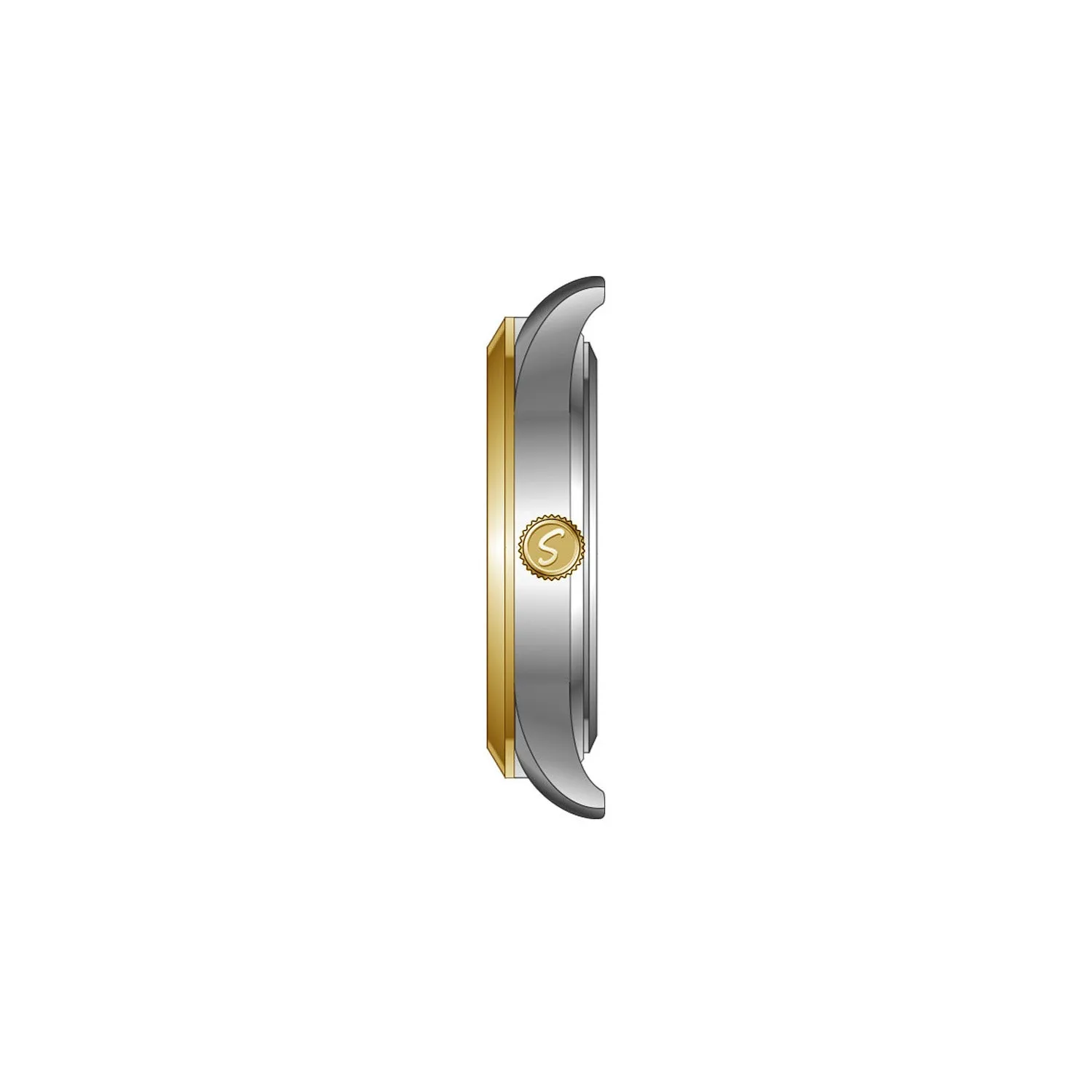 Men's Essential Metal Watch With Link Watchband