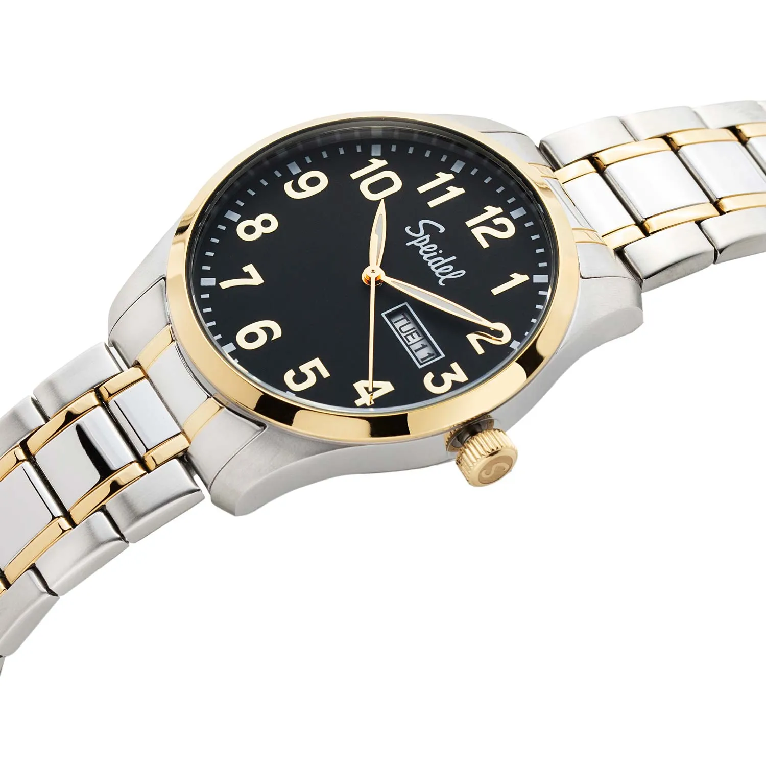 Men's Essential Metal Watch With Link Watchband