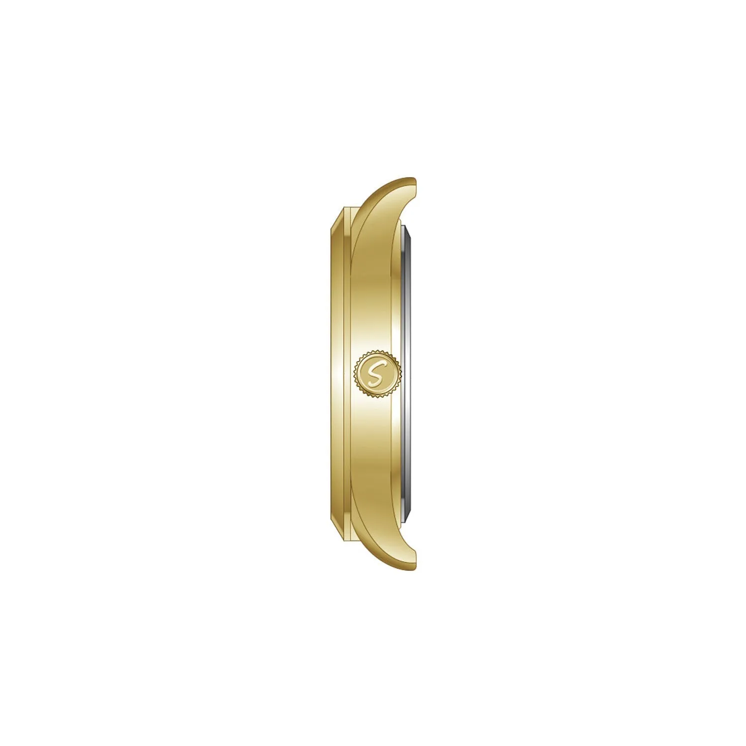 Men's Essential Metal Watch With Link Watchband