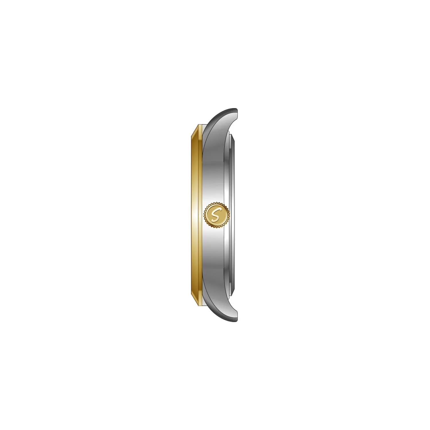 Men's Essential Metal Watch With Link Watchband
