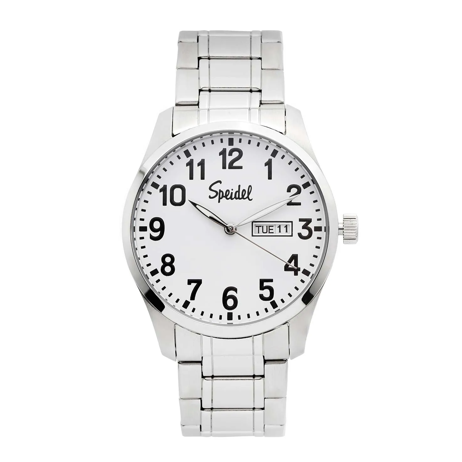 Men's Essential Metal Watch With Link Watchband