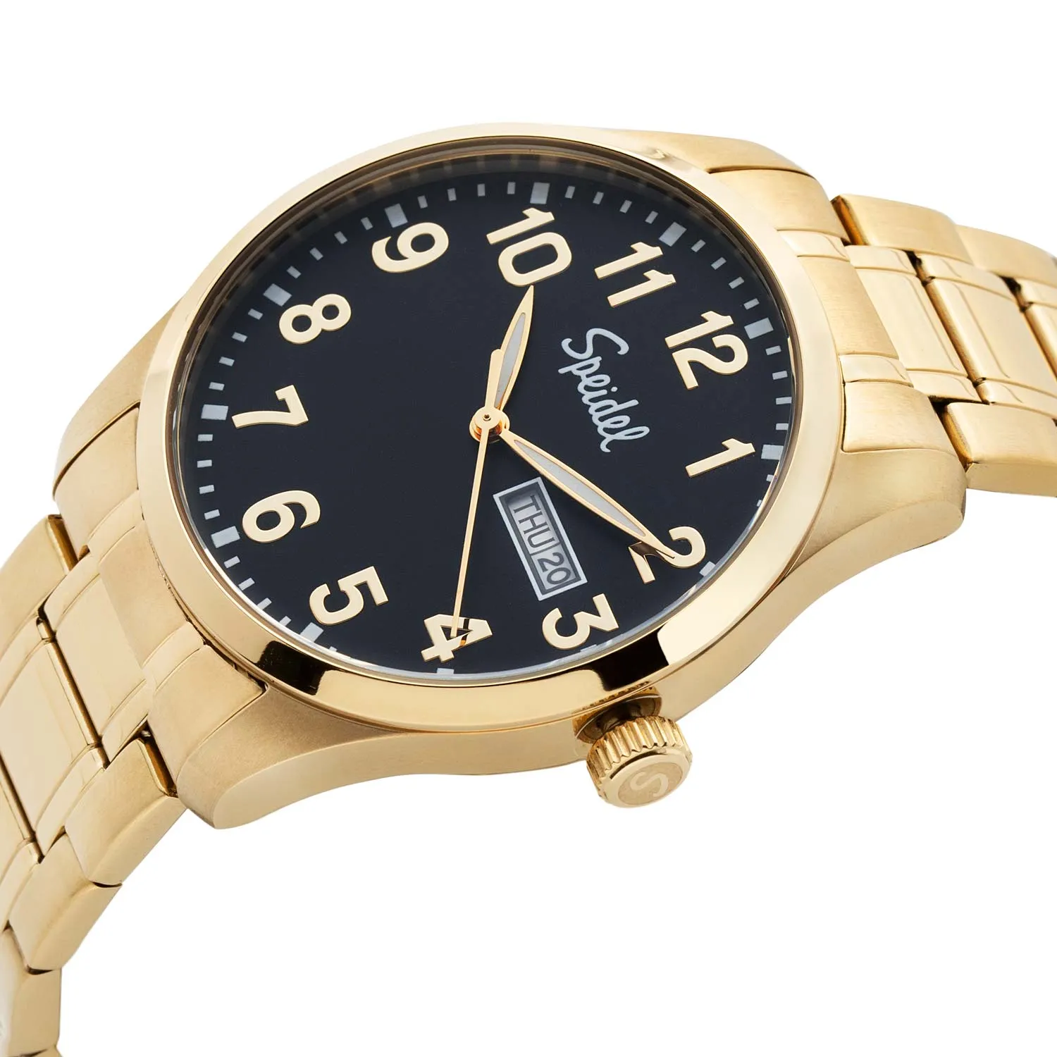 Men's Essential Metal Watch With Link Watchband