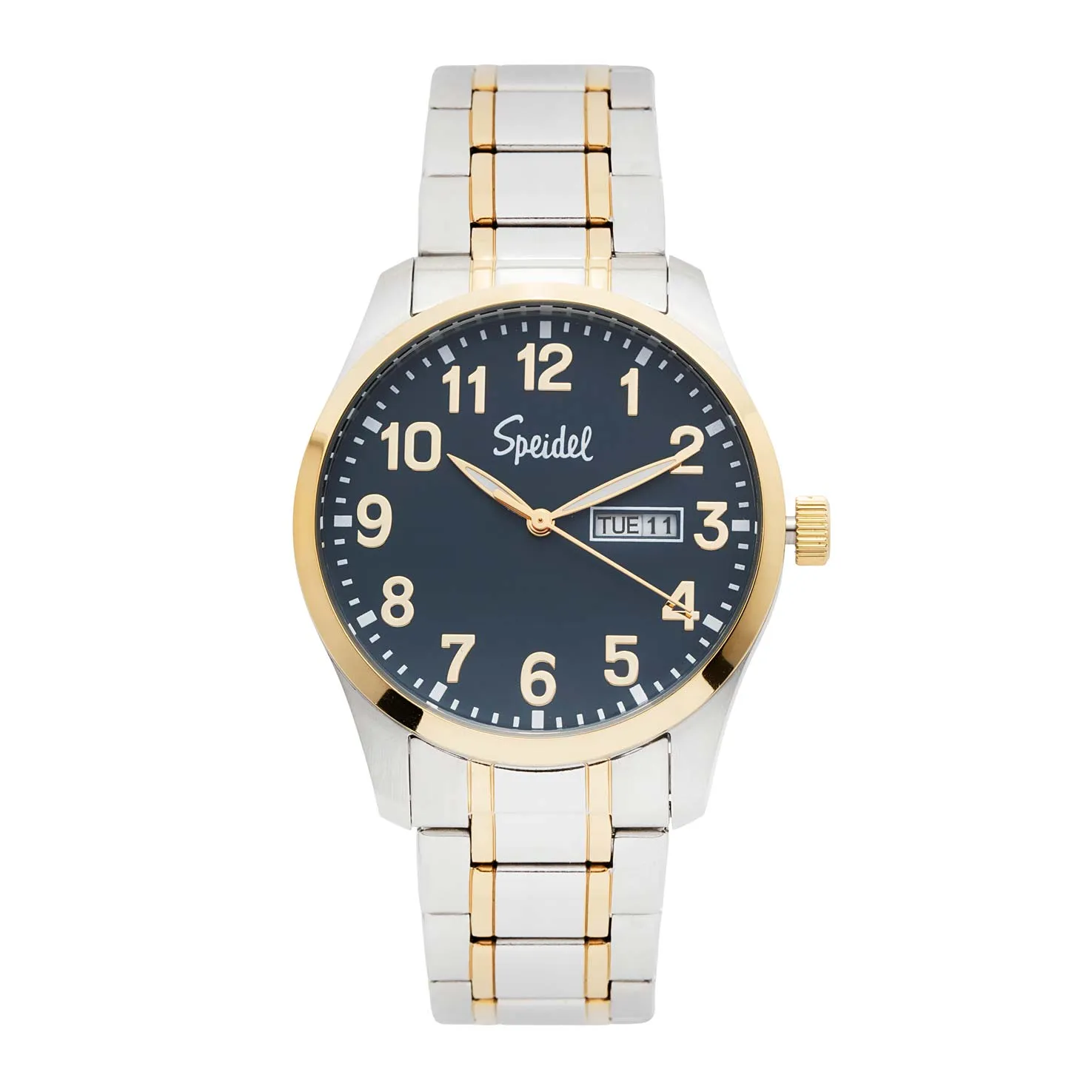 Men's Essential Metal Watch With Link Watchband
