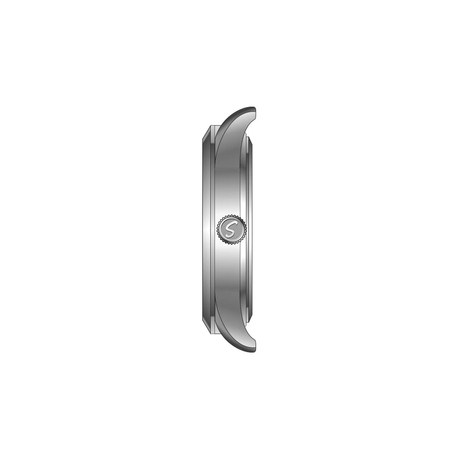 Men's Essential Metal Watch With Link Watchband