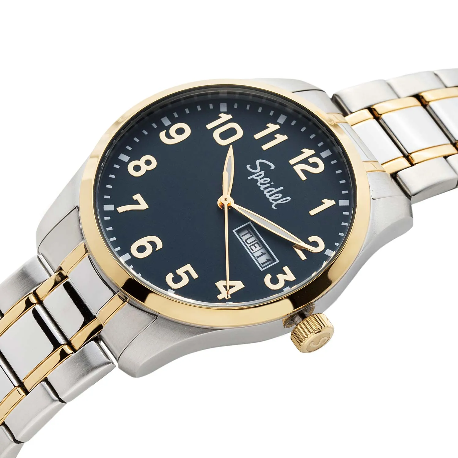 Men's Essential Metal Watch With Link Watchband