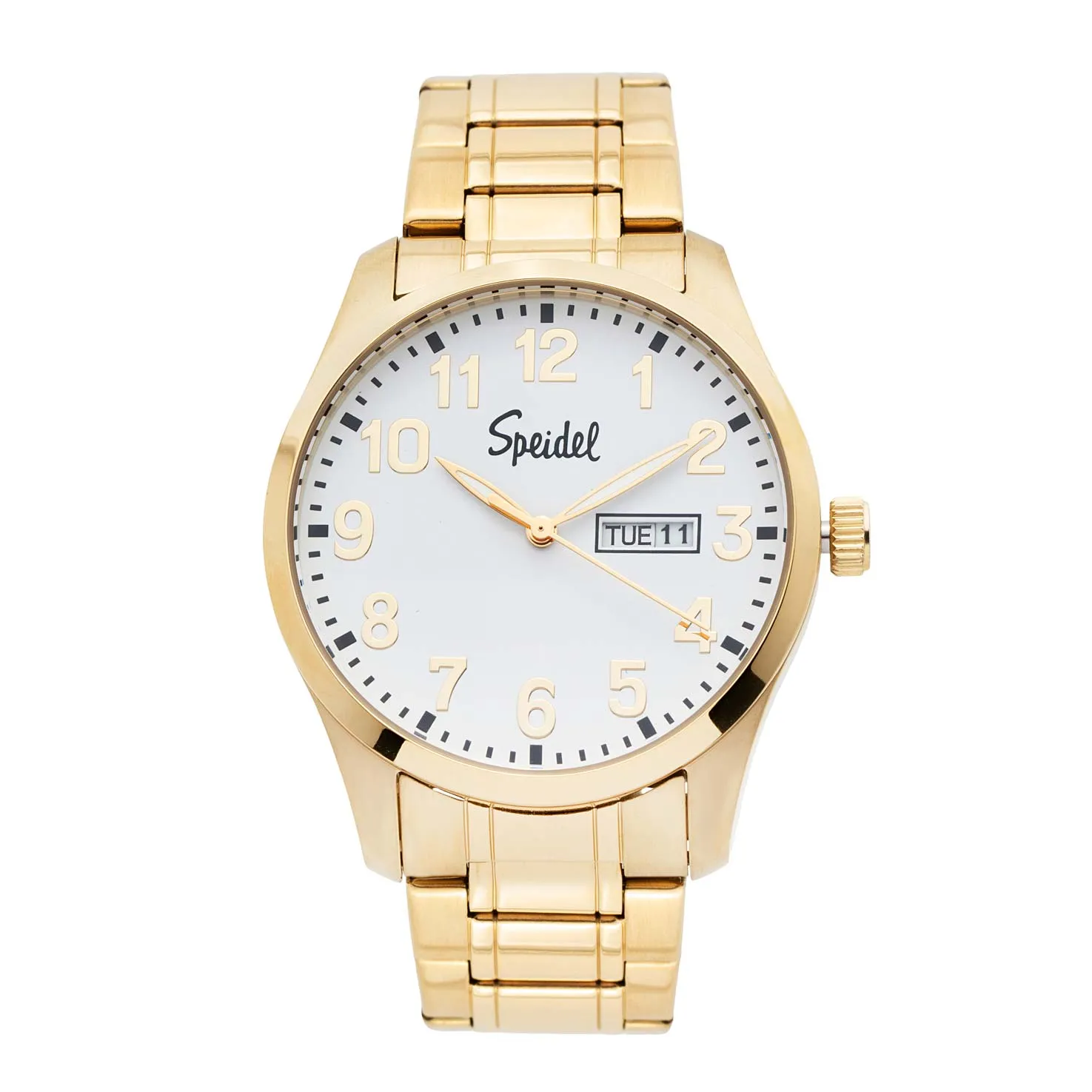 Men's Essential Metal Watch With Link Watchband