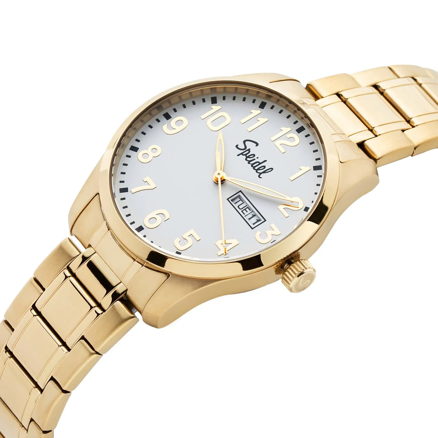 Men's Essential Metal Watch With Link Watchband