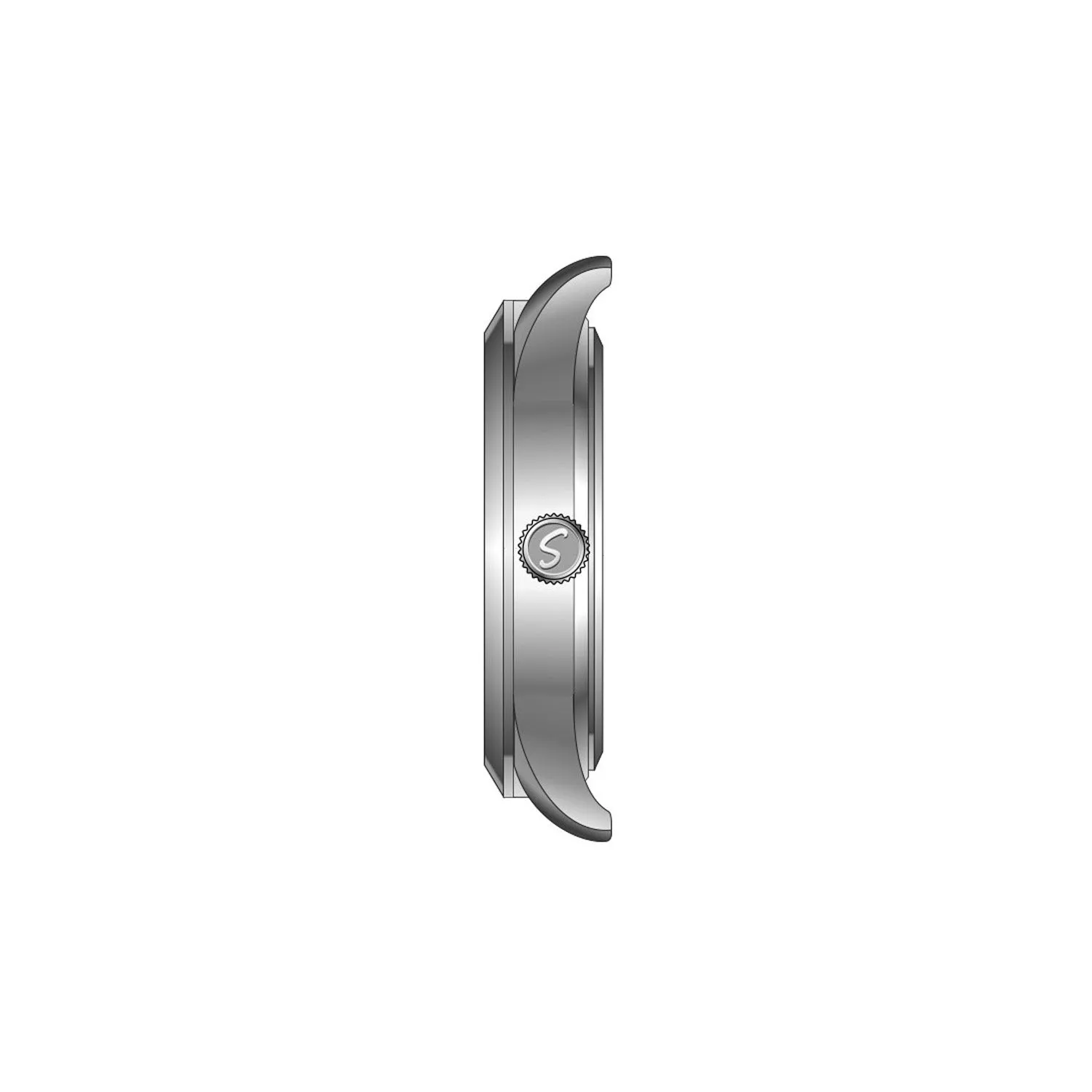 Men's Essential Metal Watch With Link Watchband