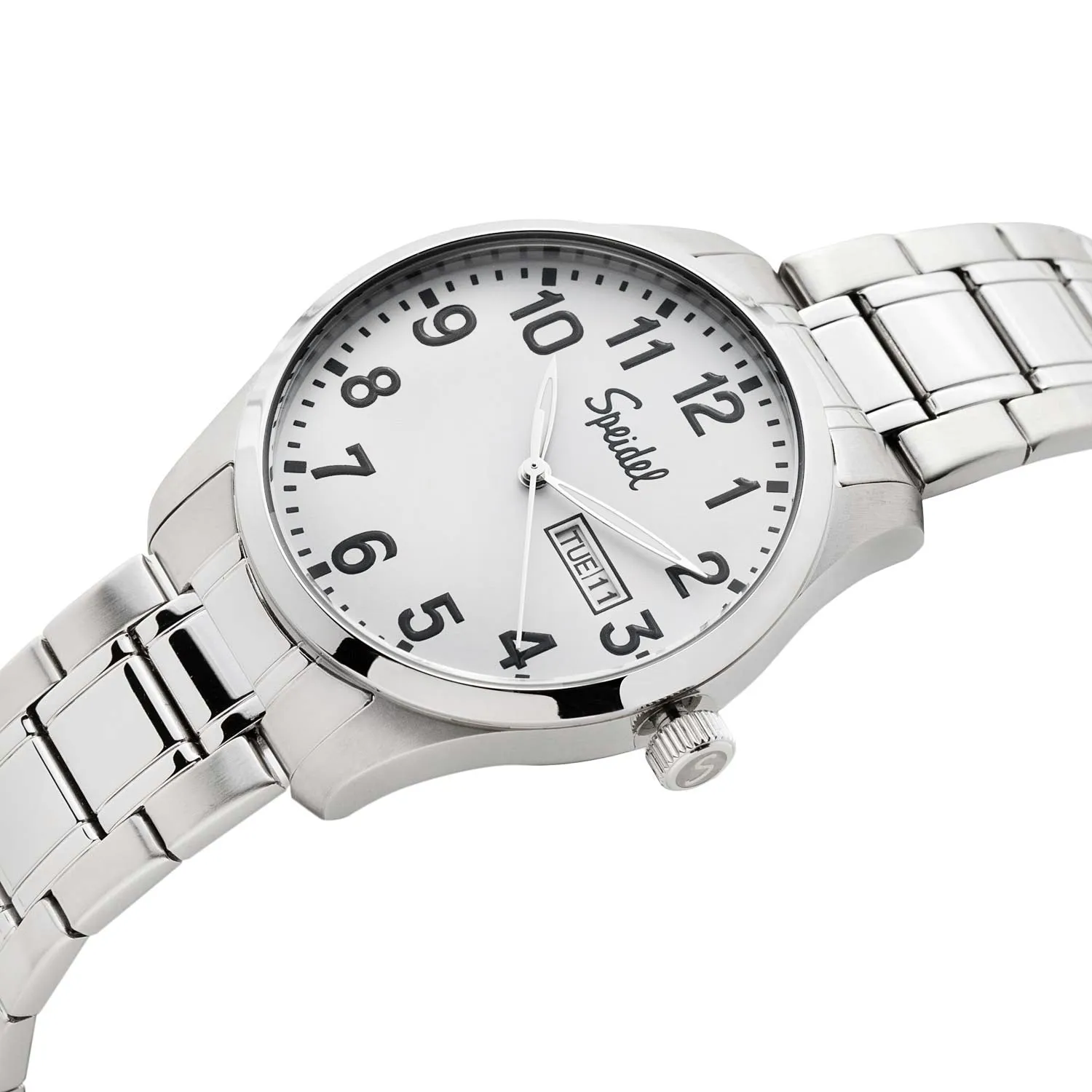 Men's Essential Metal Watch With Link Watchband