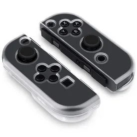 OSTENT Crystal Clear Hard Cover Case Guards for Nintendo Switch Joy-Con Controller