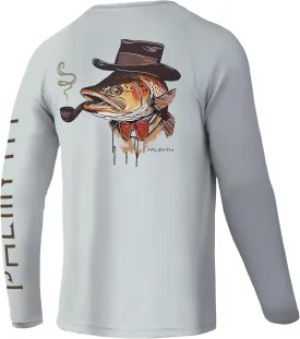 Palmyth Fishing Shirts for Men Long Sleeve UPF 50  T Shirt Sun Protection Tee