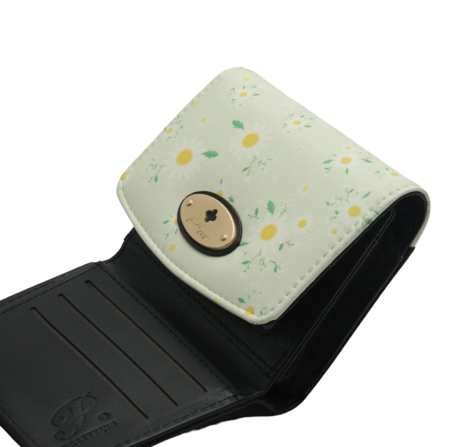 PRETTY DAISY BIFOLD WALLET