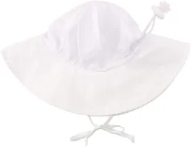 RuffleButts? Baby/Toddler Girls Baby/Toddler Sun Hat with UPF 50  Sun Protection and Floppy Wide Brim