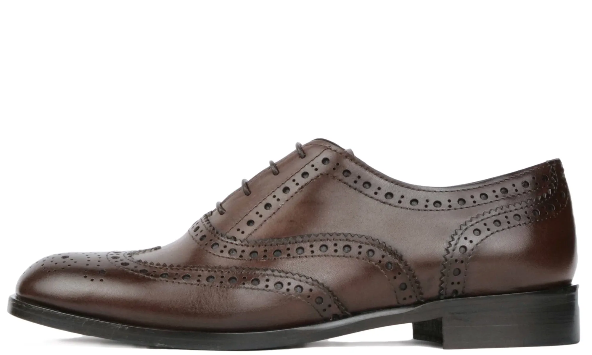 Siena Wingtip Oxford Brogue Brown