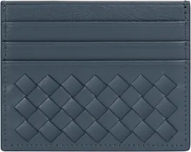 Unaone Slim Minimalist Wallet - Credit Card Holder, Leather Front Pocket Wallet Card Case for Men & Women, Blue